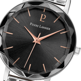 Montre Femme PIERRE LANNIER Multiples Gris Acier Argenté - 011L631