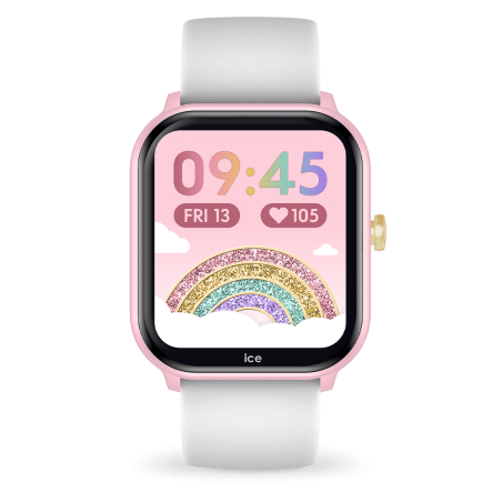 Montre Ice Watch smart junior 2.0 - Rose Blanc - Ref 22797