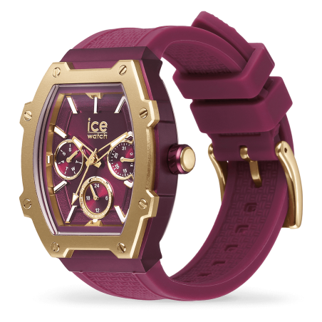 Montre Ice Watch boliday - Gold burgundy - Alu - Small - Ref 22868