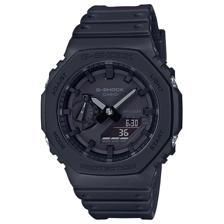 Casio - Montre Homme G-Shock Noir - Ref GA-2100-1A1ER