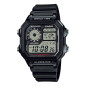 Casio - Montre H Sport & Technologie Noir - Ref AE-1200WH-1AVEF