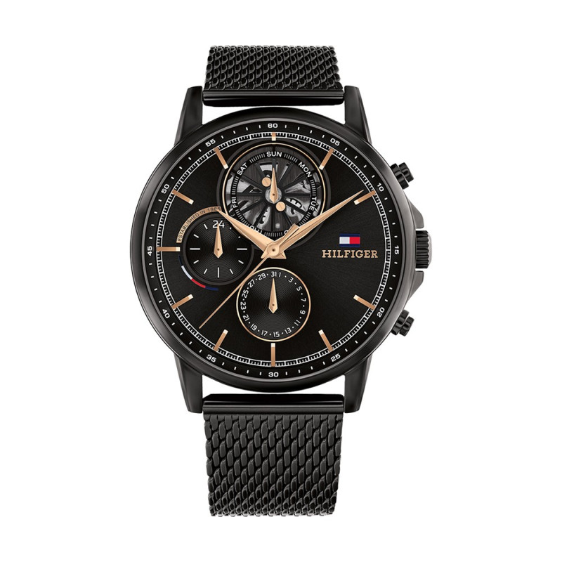 Tommy Hilfiger - Montre Homme cadran noir - Ref 1710610