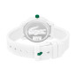 Montre 12.12 Kids Enfant - Boitier Résine Blanc - Bracelet Plastique Blanc - Ref 2030039
