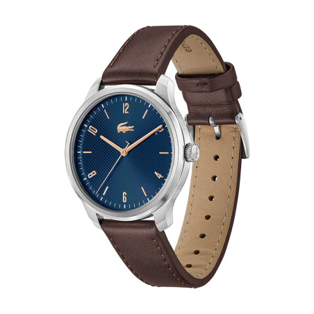 Lacoste - Montre Homme Lisbon cadran bleu - Ref 2011322