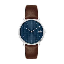 Lacoste - Montre Homme Crocorigin cadran bleu - Ref 2011307
