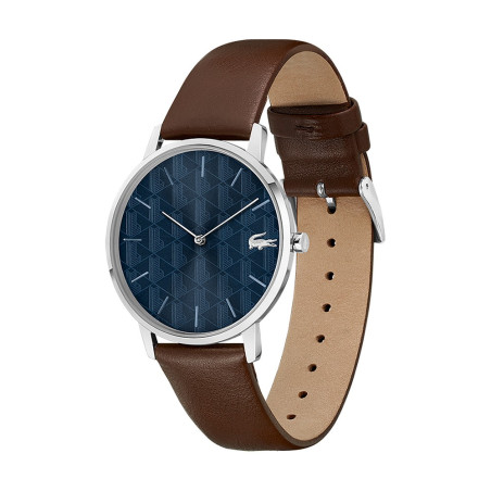Lacoste - Montre Homme Crocorigin cadran bleu - Ref 2011307