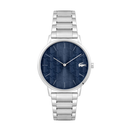 Lacoste - Montre Homme Crocorigin cadran bleu - Ref 2011305