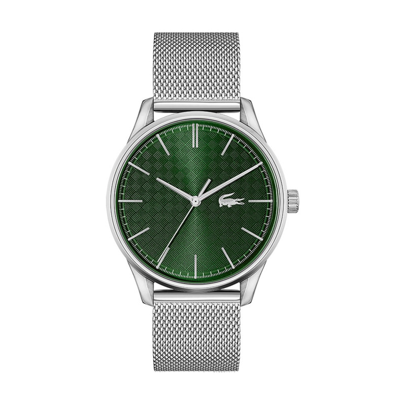 Lacoste - Montre Vienna Homme - Boîtier Acier Argenté - Bracelet Acier Argenté - Ref 2011189