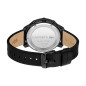Lacoste - Montre Replay Homme - Boîtier Acier Noir - Bracelet Cuir Noir - Ref 2011177