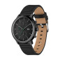 Lacoste - Montre Replay Homme - Boîtier Acier Noir - Bracelet Cuir Noir - Ref 2011177
