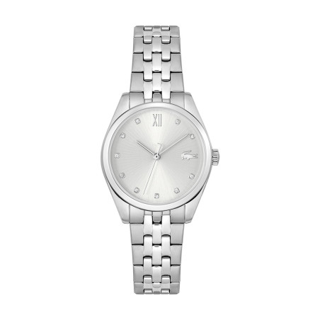 Lacoste - Montre Tuilerie Femme - Boitier Acier Argenté - Bracelet Acier Argenté - Ref 2001301