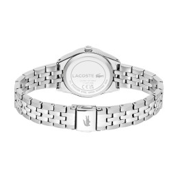 Lacoste - Montre Tuilerie Femme - Boitier Acier Argenté - Bracelet Acier Argenté - Ref 2001301
