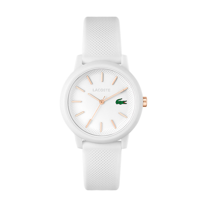 Lacoste - Montre Femme  12.12 blanc - ref 2001211