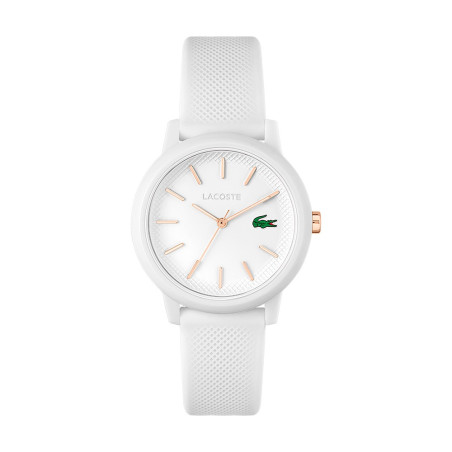 Lacoste - Montre Femme  12.12 blanc - ref 2001211