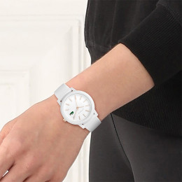 Lacoste - Montre Femme  12.12 blanc - ref 2001211