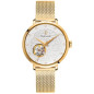 Pierre Lannier - Coffret montre Femme Eolia Doré Maille Milanaise et Bijou - Ref 364J502