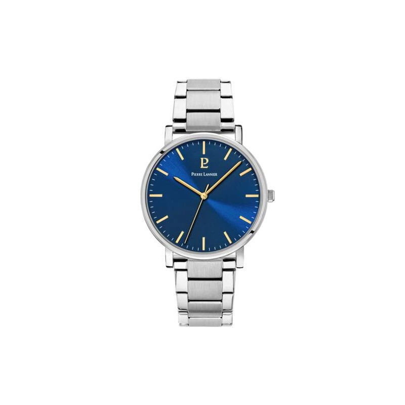 Pierre Lannier - Montre Homme Essential Argenté Métal - Ref 251G161