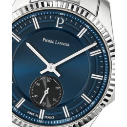 Pierre Lannier - Montre Homme Metropolitain Argenté Métal - Ref 246G161