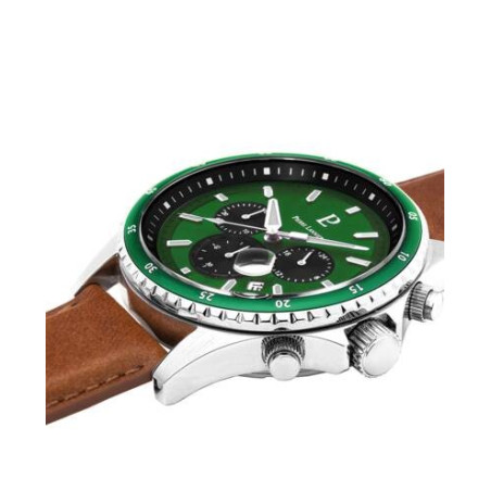 Pierre Lannier - Montre Homme Chronos Argenté Métal - Ref 227G164