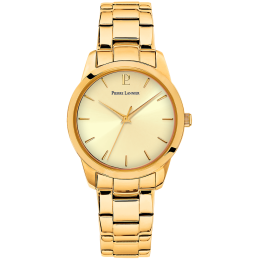 Pierre Lannier - Montre Femme Roxane Doré Métal - Ref 067M542