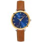 Pierre Lannier - Montre Femme bracelet cuir marron - Ref 046H764