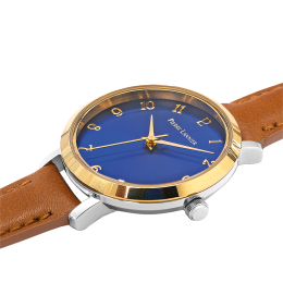 Pierre Lannier - Montre Femme bracelet cuir marron - Ref 046H764