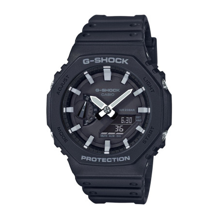 Casio - Montre G-Shock Homme - Boitier Résine Noir - Bracelet Résine Noir - Ref GA-2100-1AER