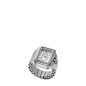 Fossil - Montre bague Femme rectangulaire argenté - Ref ES5344