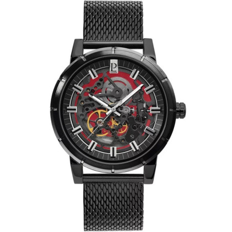 Montre Automatic Homme - Boitier Acier Noir - Bracelet Acier Noir - Ref 321C438