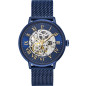 Montre Automatic Homme - Boitier Acier Bleu - Bracelet Acier Bleu - Ref 318B468