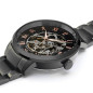 Pierre Lannier - Montre Homme Automatique - Boîtier Acier Noir - Bracelet Acier Noir - Ref 316D439