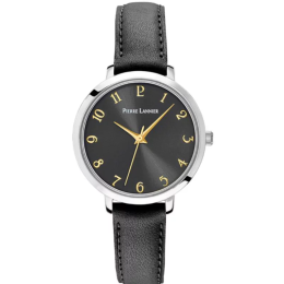 Pierre Lannier - Montre Femme Chouquette Argenté Cuir - Ref 046H633