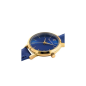 Pierre Lannier - Montre Femme Chouquette  Doré Cuir bleu - Ref 038J566