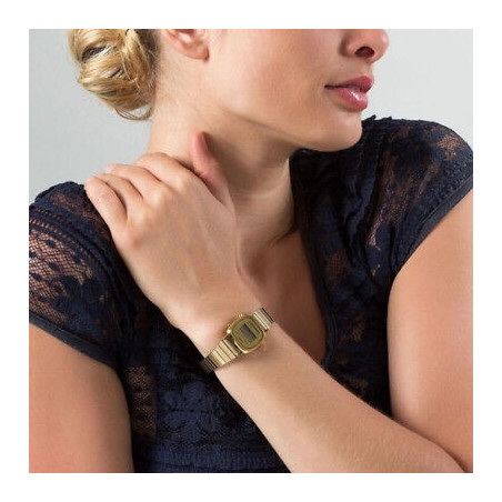 Montre Mixte CASIO Vintage Mini Or - LA670WEGA-9EF