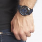 Montre Homme FS5061 Fossil - Collection GRANT - BLUE -  Tendance - cuir - Quartz - Chronographe