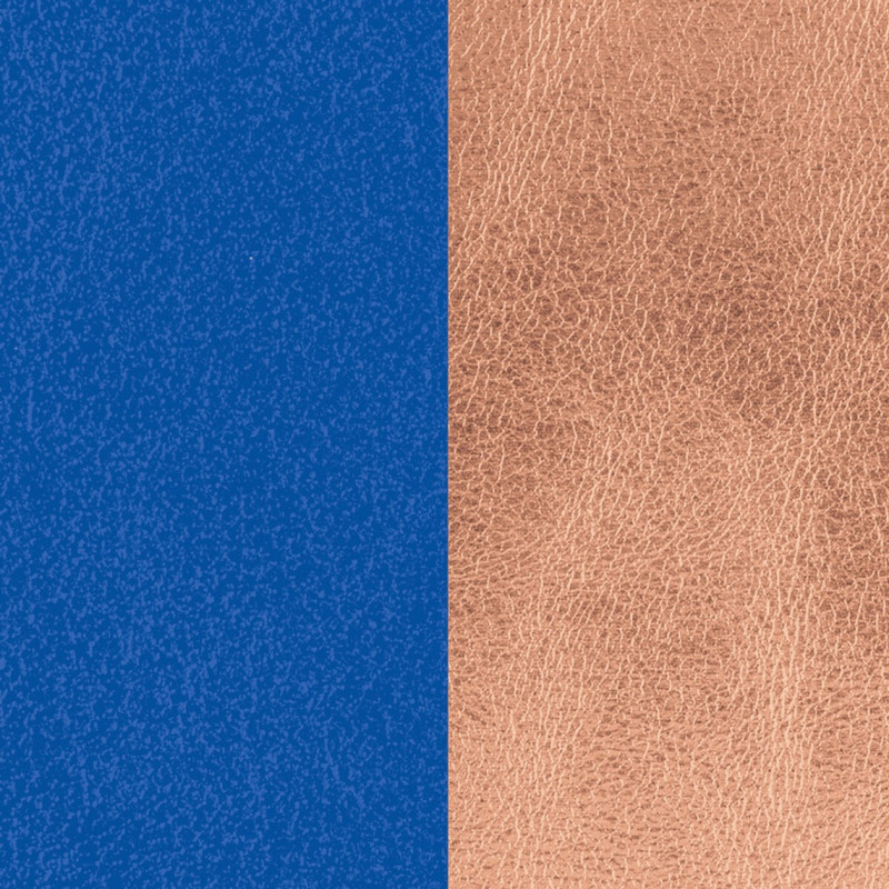 Les Georgettes - Cuir Manchette 25 mm Bleu Outremer/Rose Sir - Ref 702755199DK000