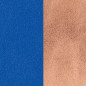 Les Georgettes - Cuir Manchette 25 mm Bleu Outremer/Rose Sir - Ref 702755199DK000