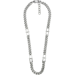 Fossil - Collier D-Link - Acier Bicolore - Réf JF04356040