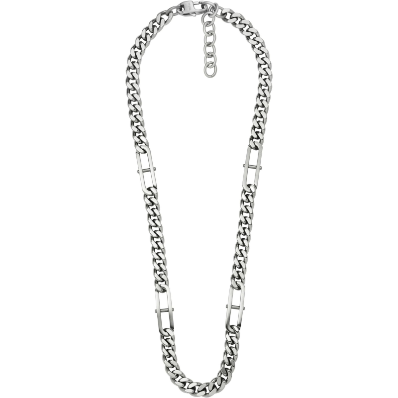 Fossil - Collier D-Link - Acier Bicolore - Réf JF04356040