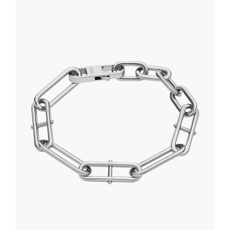 Fossil - Bracelet acier Link - Réf JF04502040