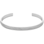 Fossil - Bracelet jonc acier - Réf JF04665040
