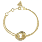 Guess - Bracelet acier doré mini liens - Réf JUBB04063JWYGS