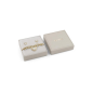 Guess - Coffret Amami acier doré bracelet grand modèle et boucles doreilles cur nacré pavé Ref JUBS04085JWYGWH