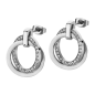 Lotus Style - Boucles d'oreilles Urban Woman - Acier et Oxydes de Zirconium - Réf LS1780-4/1