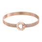 Lotus Style - Bracelet Jonc Millennial - Acier doré rose - Réf LS2080-2/3