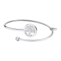 Lotus - Bracelet Millenial acier argenté et oxyde de zirconium infini Ref LS2169-2/3