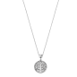 Lotus Style - Collier arbre de vie - Acier Argenté - Réf LS2225-1/1