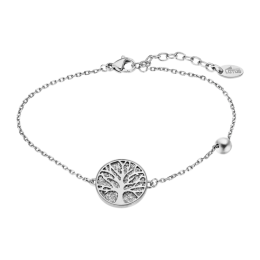 Lotus Style - Bracelet arbre de vie - Acier Argenté - Réf LS2225-2/1