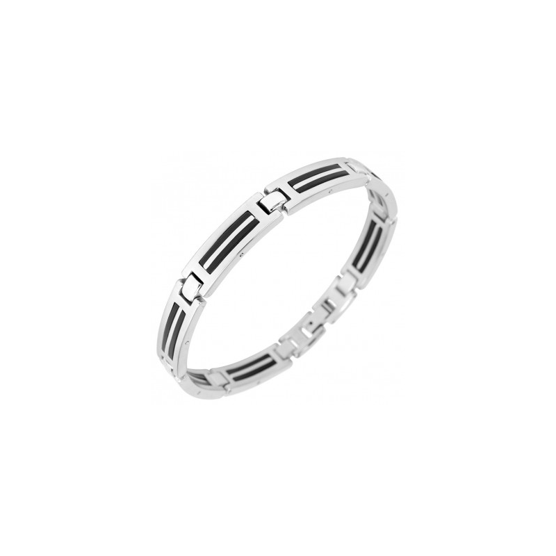 Phebus - Bracelet acier bicolore - Réf 35-0505