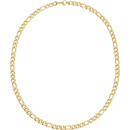 Phebus - Collier acier doré - Réf 75-0204